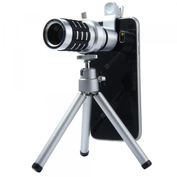 offertehitech-gearbest-LIEQI LQ - 015 Zoom 12X Long Fixed Focus Telescope Lens  Gearbest