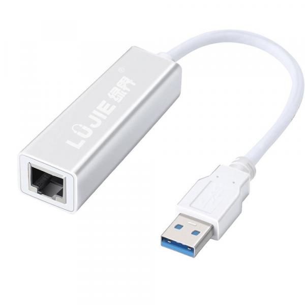 offertehitech-gearbest-LUJIE USB 3.0 To 10M/100M/1000M Gigabit Ethernet Network LAN Adapter for Apple Macbook Air Laptop PC  Gearbest