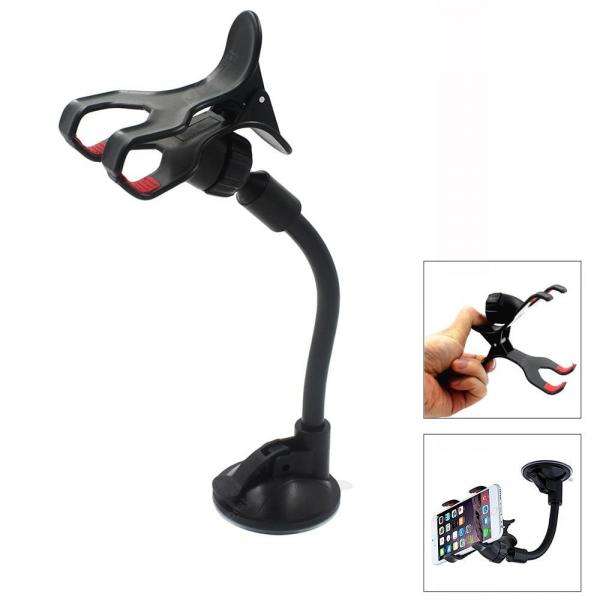 offertehitech-gearbest-Minismile Universal 360 Degree Rotational Car Suction Cup Stand Holder Mount Bracket for Cell Phone  Gearbest