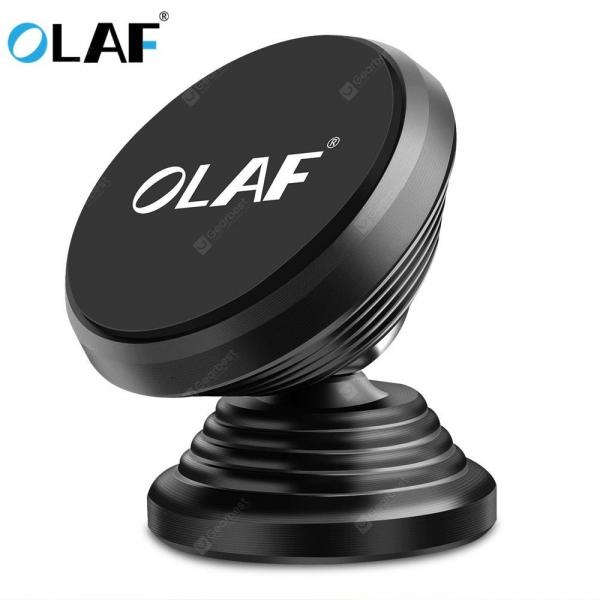 offertehitech-gearbest-OLAF Magnetic Car Phone Holder 360 Rotation Bracket Screw Thread Stand For Phone Samsung Huawei  Gearbest