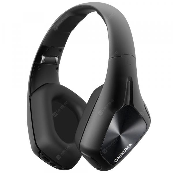 offertehitech-gearbest-ONIKUMA B1 Bluetooth Headphones Wireless Foldable Gaming Headset with Mic for PS4 PC Mac Smartphones Computers  Gearbest