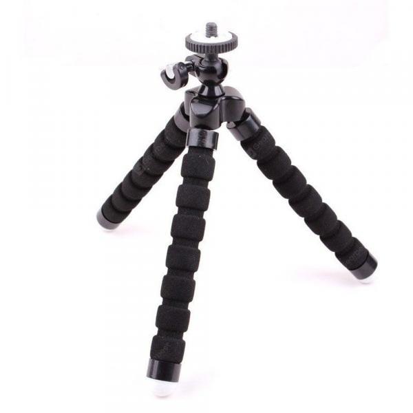 offertehitech-gearbest-Octopus Style Portable and Adjustable Tripod Stand Holder for iPhone Cellphone Camera with Universal Clip and Remote  Gearbest
