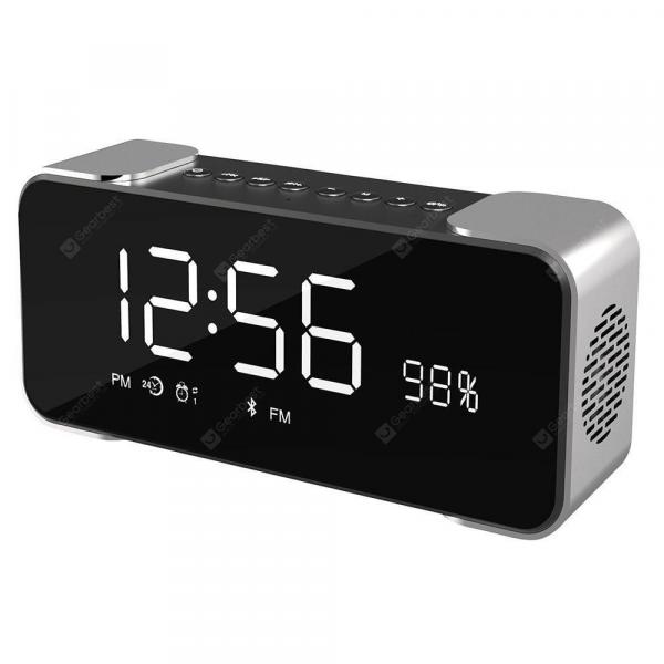 offertehitech-gearbest-SDH - 4000 Portable Wireless Stereo Speaker with Alarm Clock  Gearbest