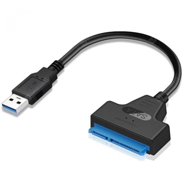 offertehitech-gearbest-Usb3.0 Easy Drive Line Sata Turn Usb Transfer Cable 2.5 Inch Ssd Hard Drive Sata Cable  Gearbest