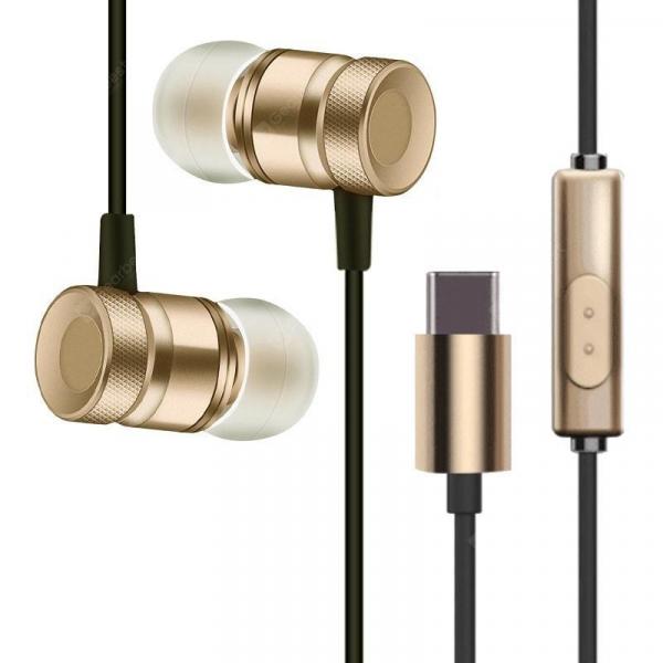 offertehitech-gearbest-XK 022 metal type-c interface earphone for Xiaomi redmi K20 pro mi 9T mi 9T pro  Gearbest