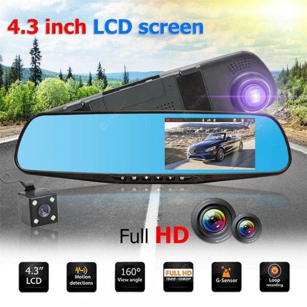 offertehitech-gearbest-XM201 Dual lens HD car SUV DVR video sprint camera 1080P cam driving recorder  Gearbest