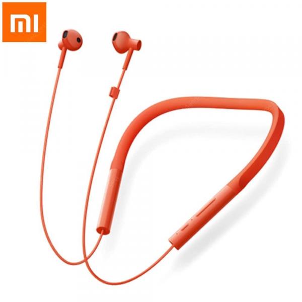 offertehitech-gearbest-Xiaomi Necklace Wireless Bluetooth Earphone Earbuds Young Version with Mic In-line Control Headsets  Gearbest