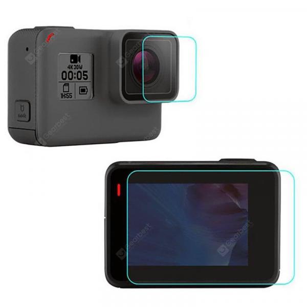 offertehitech-gearbest-for Gopro Hero6/5 Screen Lens Protective Film 2PCS  Gearbest