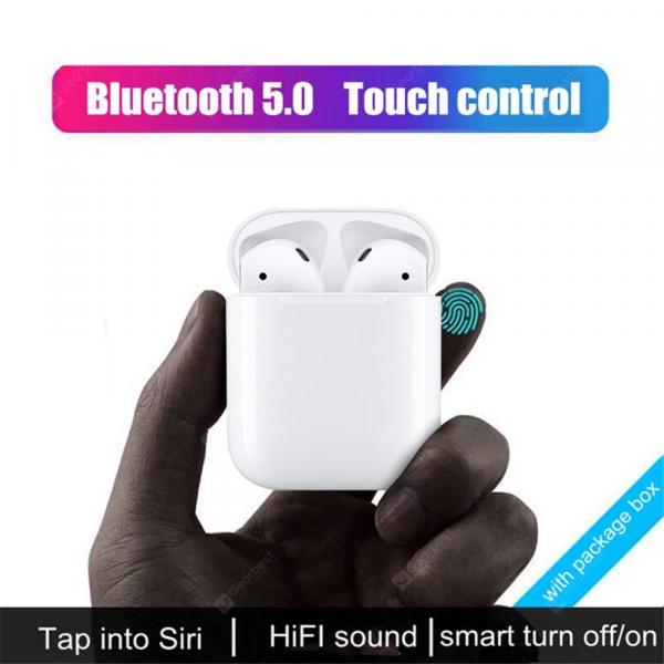 offertehitech-gearbest-i100 Mini TWS Bluetooth Wireless Charge Touch Pop Up Earphone Bluetooth Headset  Gearbest