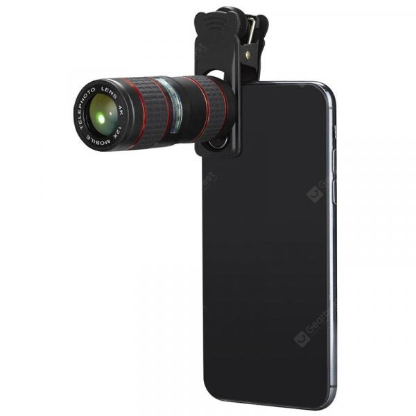 offertehitech-gearbest-12X Dual Adjustable Telephoto Lens  Gearbest