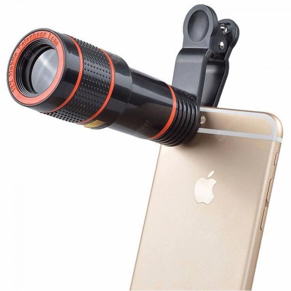 offertehitech-gearbest-12X HD Camera Zoom Focus External Phone Lens  Gearbest