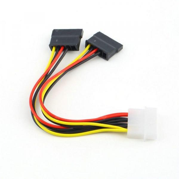 offertehitech-gearbest-4 Pin IDE Power Splitter 1 Male to 2 Female ATA / SATA Power Cable  Gearbest