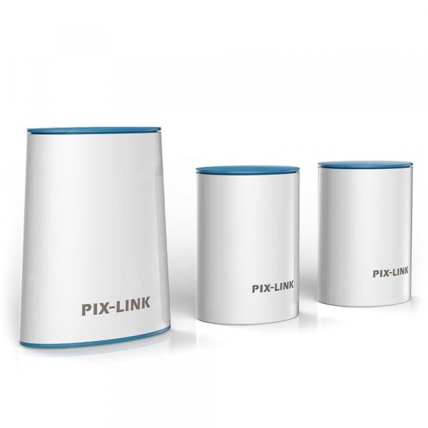 offertehitech-gearbest-Bilikay WMS01 Pix-link Ultra-performance Whole Home Mesh WiFi System  Gearbest