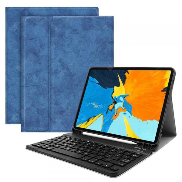 offertehitech-gearbest-Bluetooth Keyboard Cover Smart Sleeping Tablet  for iPhone iPad Pro 11-inch  Gearbest