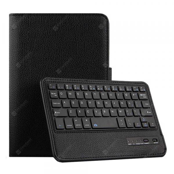 offertehitech-gearbest-CHUMDIY PU Leather Bluetooth Keyboard Cover Case with Stand for iPad Mini 4/5  Gearbest