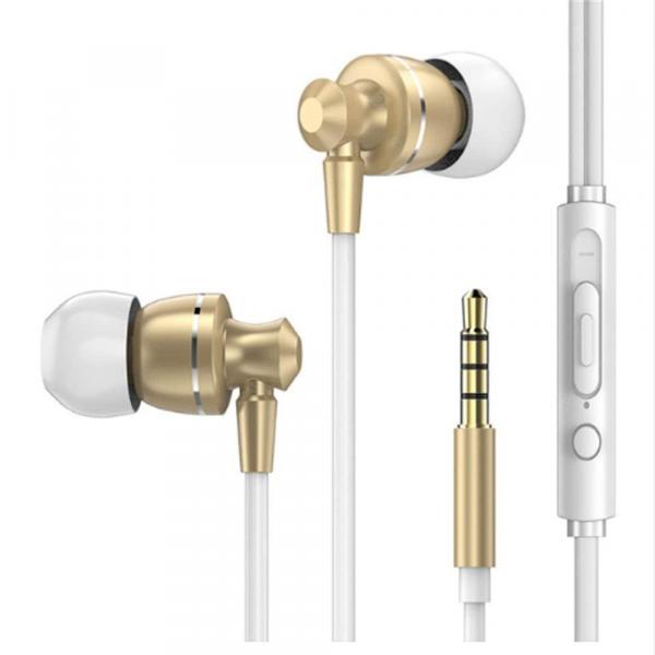 offertehitech-gearbest-D11 Super Bass Earphone With Mic Volume Control Metal Earbuds  Gearbest