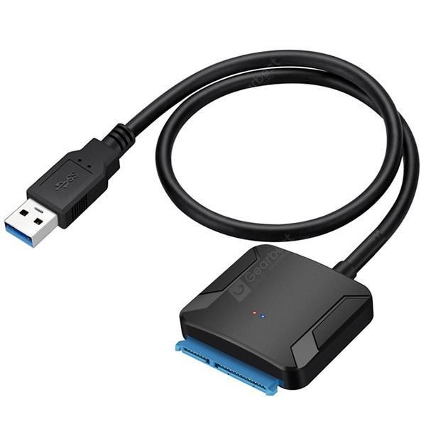 offertehitech-gearbest-E36 USB 3.0 to 2.5 / 3.5 inch SATA Hard Disk Cable Adapter Converter  Gearbest