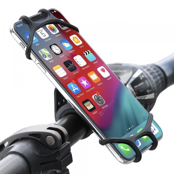 offertehitech-gearbest-FLOVEME Rotatable Silicone Bike Phone Holder for 4.5 - 7 inch Smartphone  Gearbest