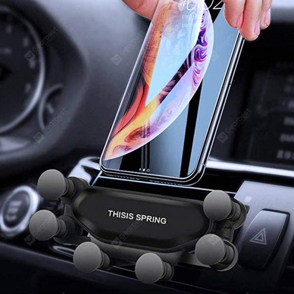 offertehitech-gearbest-Gocomma Auto-clamping Car Gravity Phone Holder  Gearbest