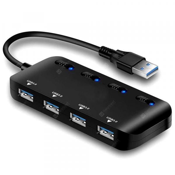 offertehitech-gearbest-High-speed Ultra-thin USB 3.0 4 Ports Hub  Gearbest