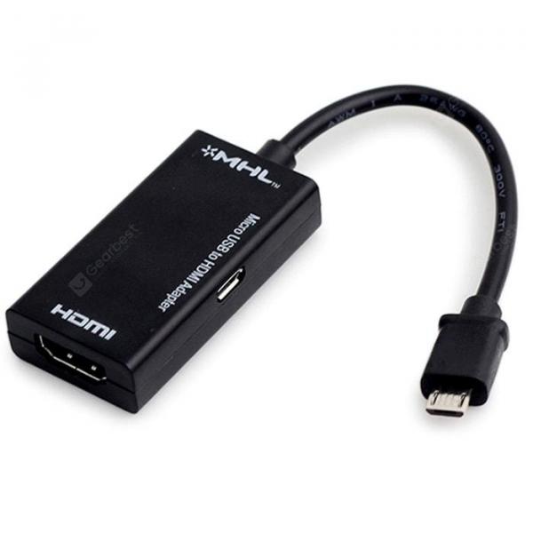 offertehitech-gearbest-Micro USB to HDMI S2 Adapter  Gearbest