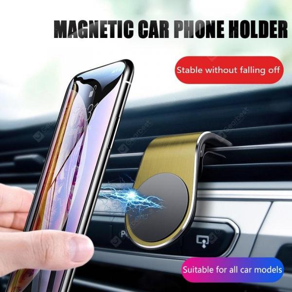 offertehitech-gearbest-OLAF Universal Air Vent Magnet Car Phone Holder Stand for Iphone Huawei Samsung Mobile Phone  Gearbest
