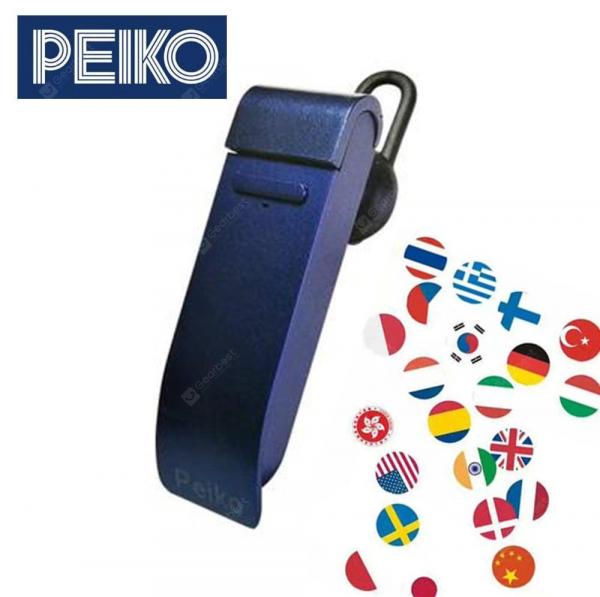 offertehitech-gearbest-Peiko Bluetooth Headset Smart Voice Translator 25 Language Instant Translator Headphones  Gearbest