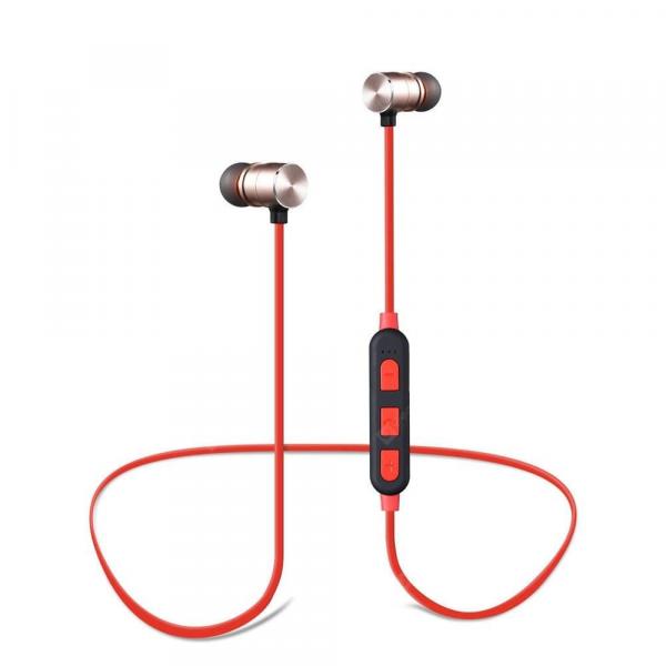 offertehitech-gearbest-Sports Metal Magnetic Bluetooth Earphones with Mic TF Card Solt for Cell Phones  Gearbest