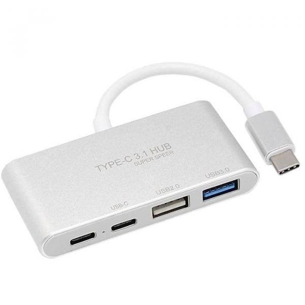 offertehitech-gearbest-T - 805 Type-C to UBS 2.0 / USB 3.0 / PD / USB Type-C Hub Adapter Converter  Gearbest