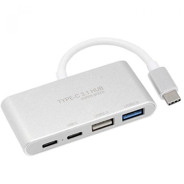 offertehitech-gearbest-T - 805 Type-C to UBS 2.0 / USB 3.0 / PD / USB Type-C Hub Adapter Converter  Gearbest