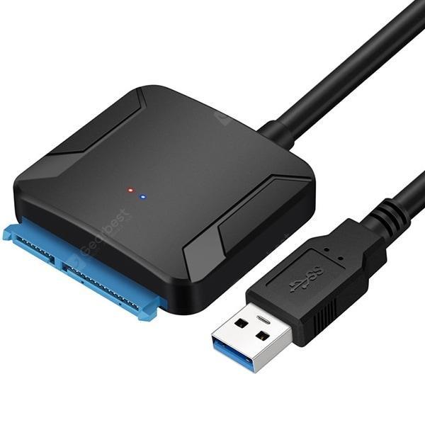 offertehitech-gearbest-USB to SATA Data Line Support for 2.5 / 3.5 inch HDD / 2.5 inch SSD  Gearbest
