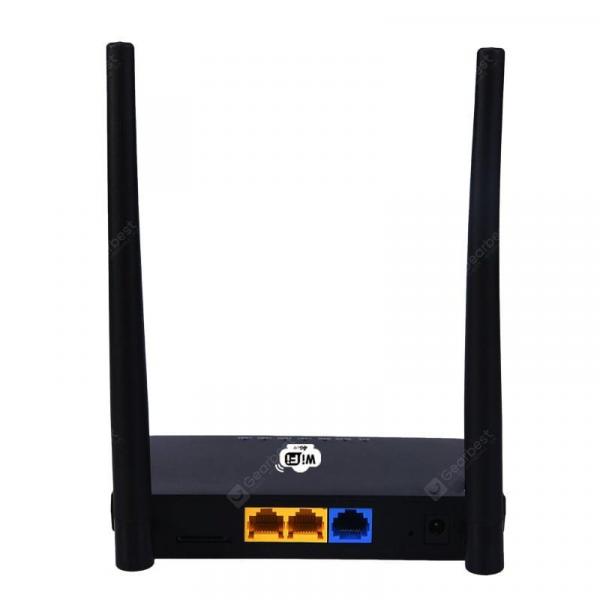 offertehitech-gearbest-4G 300 Mbps Wireless Router Wi-Fi European Adapter Black  Gearbest