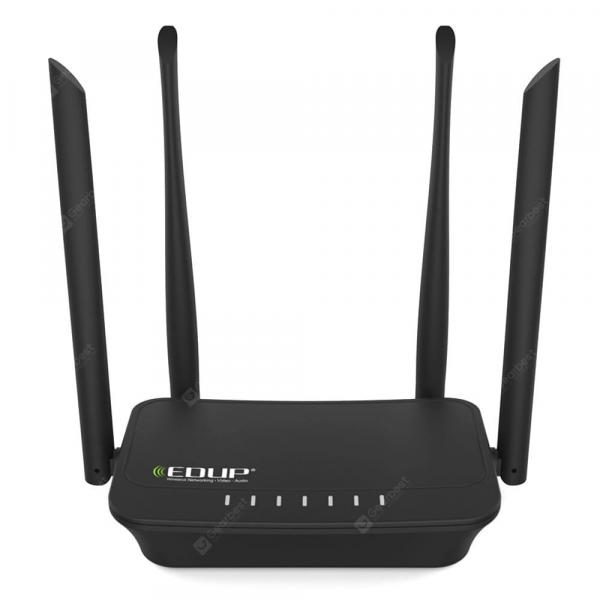 offertehitech-gearbest-EDUP EP - RT2638 2.4GHz WiFi 300Mbps Home Smart Router 4 x 6dBi High Gain Antenna  Gearbest