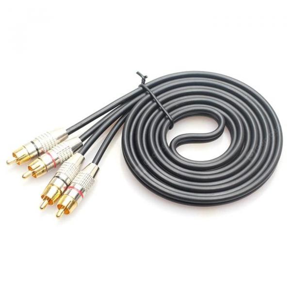 offertehitech-gearbest-Two to Two RCA Audio Cable 5M  Gearbest