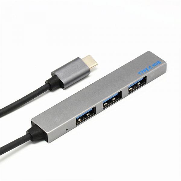 offertehitech-gearbest-USB Hub 4-PORT Type-C To 3.0 Ultra Slim Data Hub for Keyboard U Disk and Phone  Gearbest