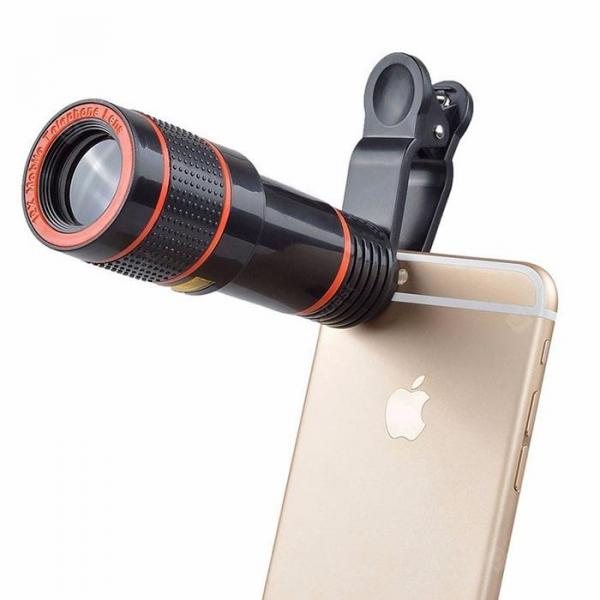offertehitech-gearbest-Universal 12 Times Mobile Phone Telephoto HD External Camera Lens  Gearbest