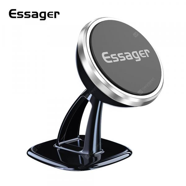 offertehitech-gearbest-Essager Magnetic Car Phone Holder For iPhone Xiaomi mi 9 Car Holder for Mobile Phone Magnet Mount