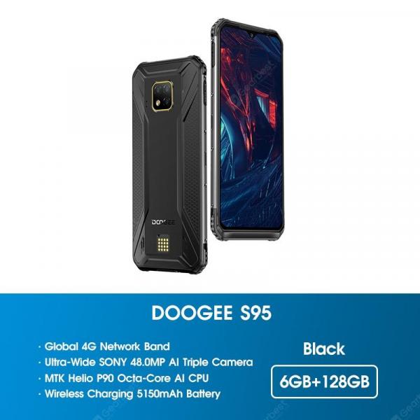 offertehitech-gearbest-IP68 IP69K DOOGEE S95Modular Rugged Mobile Phone 6.3inch Display 5150mAh Helio P90 Octa Core