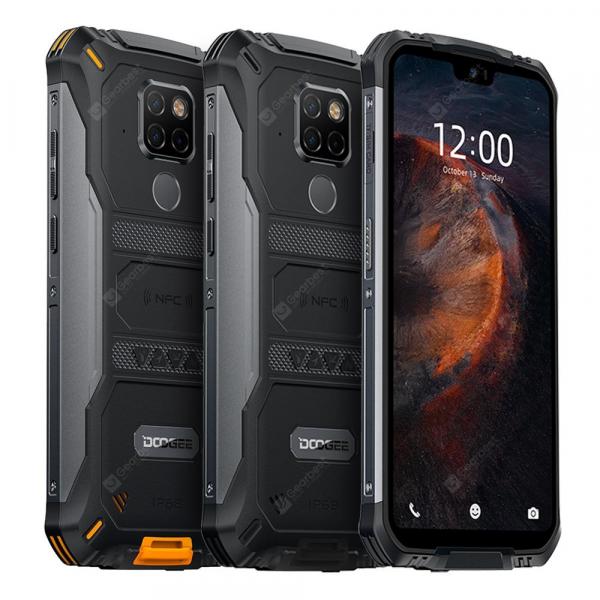 offertehitech-gearbest-IP68 Waterproof DOOGEE S68 Pro Rugged Phone Wireless Charge NFC 6300mAh 12V2A Charge 5.9 inch FHD