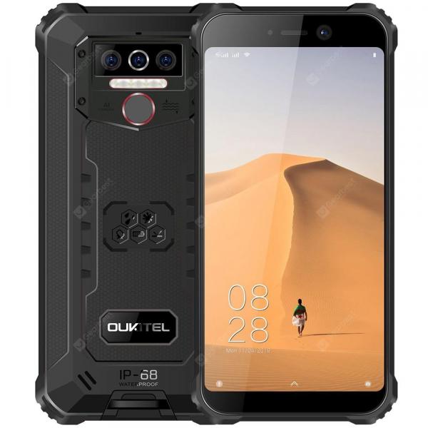 offertehitech-gearbest-OUKITEL WP5 Black 4 + 32GB Cell phones