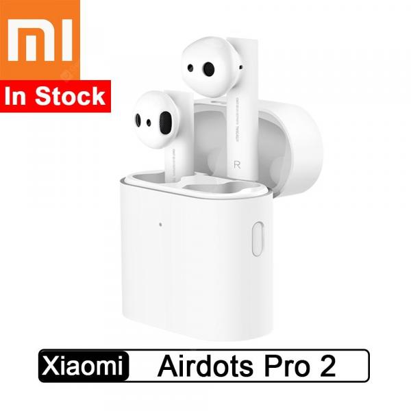 offertehitech-gearbest-Xiaomi Airdots Pro 2 Bluetooth Earphone TWS Wireless Headset Air 2 - White Original