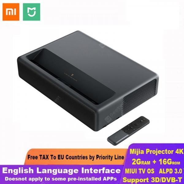 offertehitech-gearbest-Xiaomi Mijia Laser Projection TV 4K Home Theater 200 Inch Wifi 2G RAM 16G English Interface